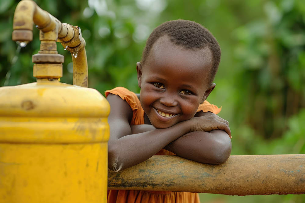 African Child’s Appreciation For Tap Water Inspires Global Fight Against Hunger